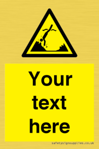 Custom Warning submerged objects